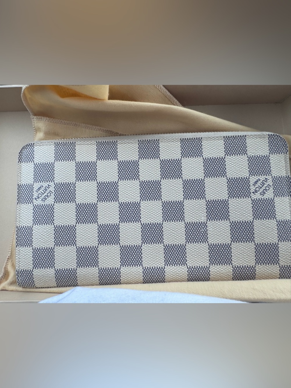 Louis Vuitton Damier azur organizer wallet